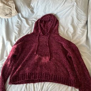 Super soft hooded sweater